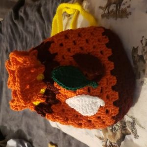 Hand-Made Crochet Tote Bag!!